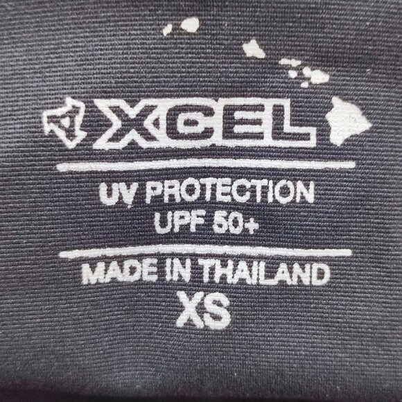 Xcel rashguard UV protection UPF 50+ black kids unisex XS - Picture 5 of 9